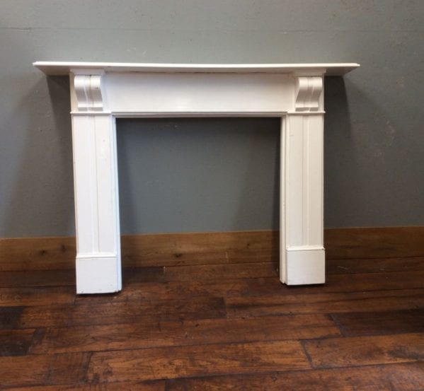 White Painted Pine Fire Surround