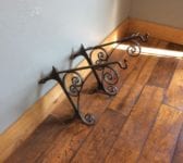 Victorian Wall Mounted Corner Basket Brackets