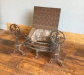 Large Arts & Crafts Fire Basket