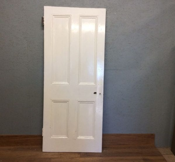 Large 4 Panel Painted Door
