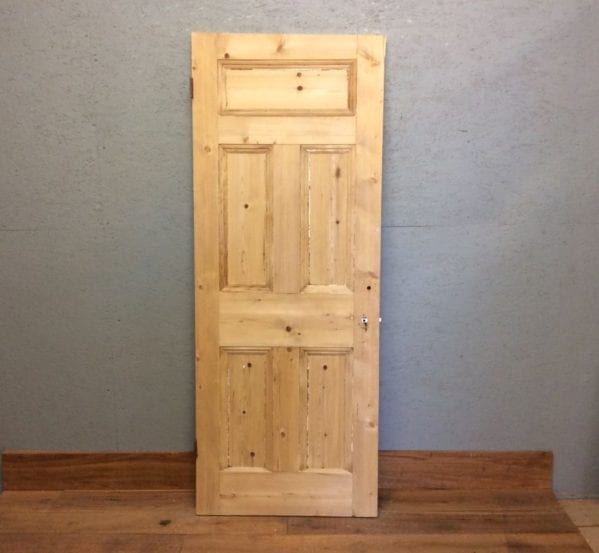 Smooth 5 Panelled Stripped Door