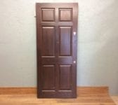 Maroon Hard Wood Front Door