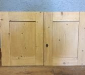 Stripped Wide Cupboard Doors