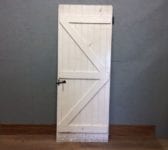 Ledge & Braced White Door