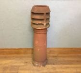 Louvred Reclaimed Tall Chimney Pot