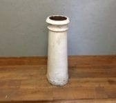 White Painted Reclaimed Chimney Pot