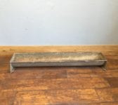 Rounded Bottom Metal Long Trough