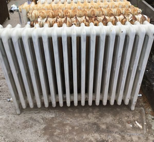 Reclaimed Cathedral Radiator 4 Bar