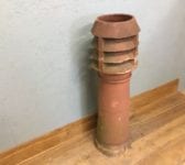 Louvred Reclaimed Tall Chimney Pot