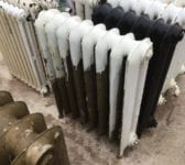 Half Painted Reclaimed Princess Radiator