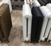 Half Painted Reclaimed Princess Radiator