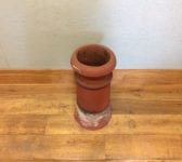 Tall Single Ridge Terracotta Cannon Head