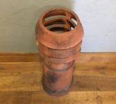 Terracotta Louvred Pot