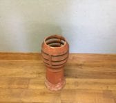 Tall Red Vented Chimney Pot