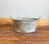 Galvanised Tin Bucket Bath