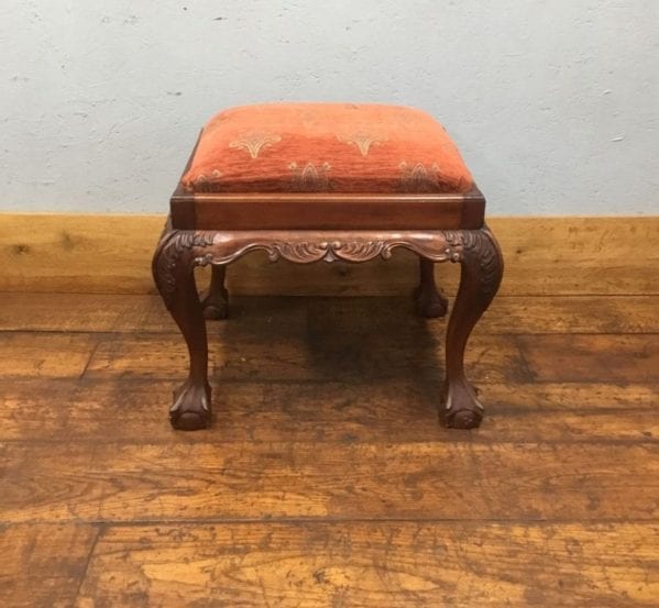 Large Upholstered Piano Stool