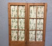 Reclaimed Curtained Double Doors