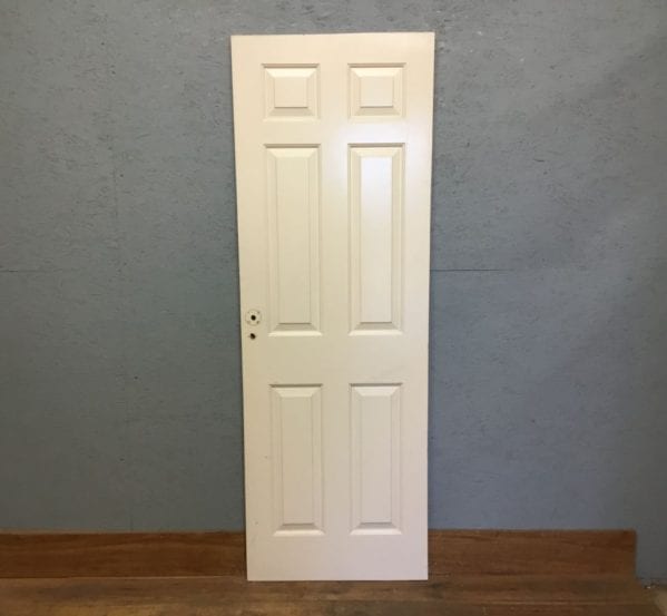 Reclaimed 6 Panel Raised Panel Painted Door
