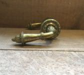 Solid Brass Ornate Lever Handles