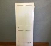 4 Panel Reclaimed White Painted Internal Door