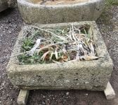 Reclaimed Angled Cornish Granite Trough