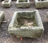 Reclaimed Cornish Granite Square Trough