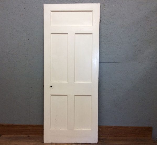 Large 5 Panelled Door in White