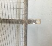 Single Galvanised Metal Gate