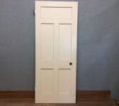 Lrge 5 Panelled White Door