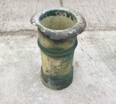 Reclaimed Painted Damaged Chimney Pot
