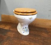Hand Painted Floral Cistern & Toilet