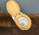 Hand Painted Floral Cistern & Toilet
