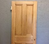4 Panelled Door Large Stripped