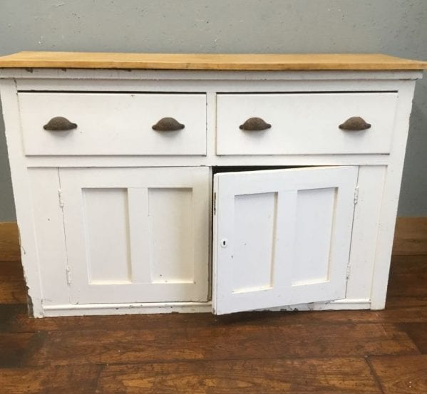 White Painted Kitchen Sideboard