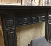Ornate Panel Cast Iron Fire Surround