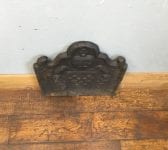 Thick Cast Iron Fire Back