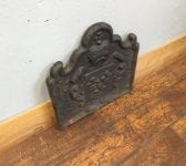Thick Cast Iron Fire Back