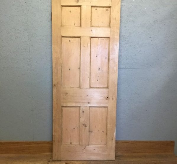 2 Over 2 Over 2 Stripped Pine Door
