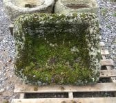 Triangular Reclaimed Stone Trough