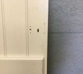 Simple Painted Ledge & Brace Door