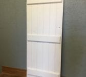 Simple Painted Ledge & Brace Door