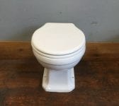 Six Sided Base Toilet & Seat