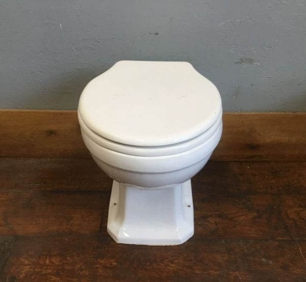 Six Sided Base Toilet & Seat
