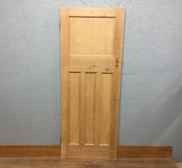 Stripped 1 Over 3 Panelled Internal Door