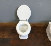 Six Sided Base Toilet & Seat