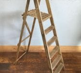 Large Rustic Wooden Ladder
