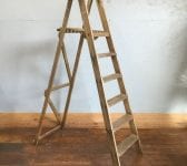 Large Rustic Wooden Ladder