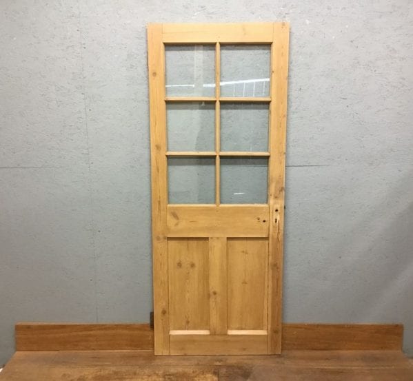 Half Glazed 6 Panel Door
