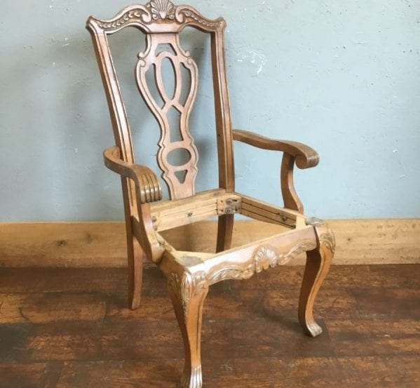Ornate Carver Chair Frame