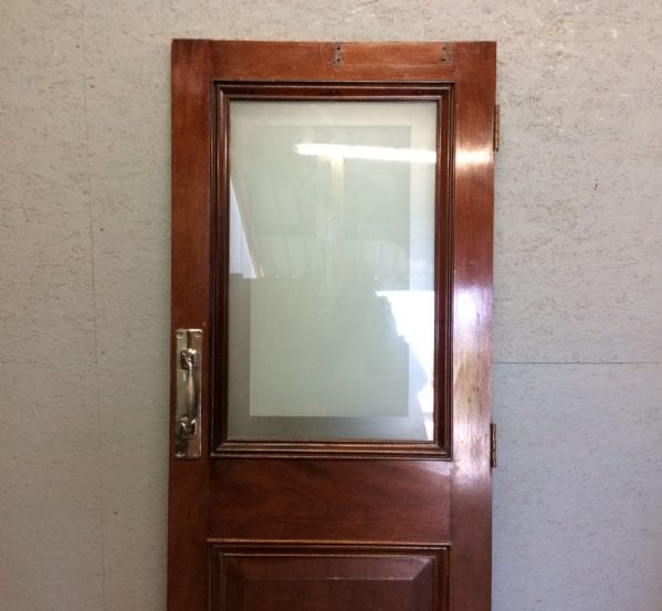 Ladies Oak Half Glazed 2 Panelled Door